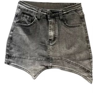 Brand New High Waisted Black Skort